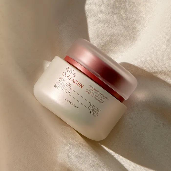 

The Face Shop Крем для лица с гранатом и коллагеном, придающий объем и эластичность, 100 мл