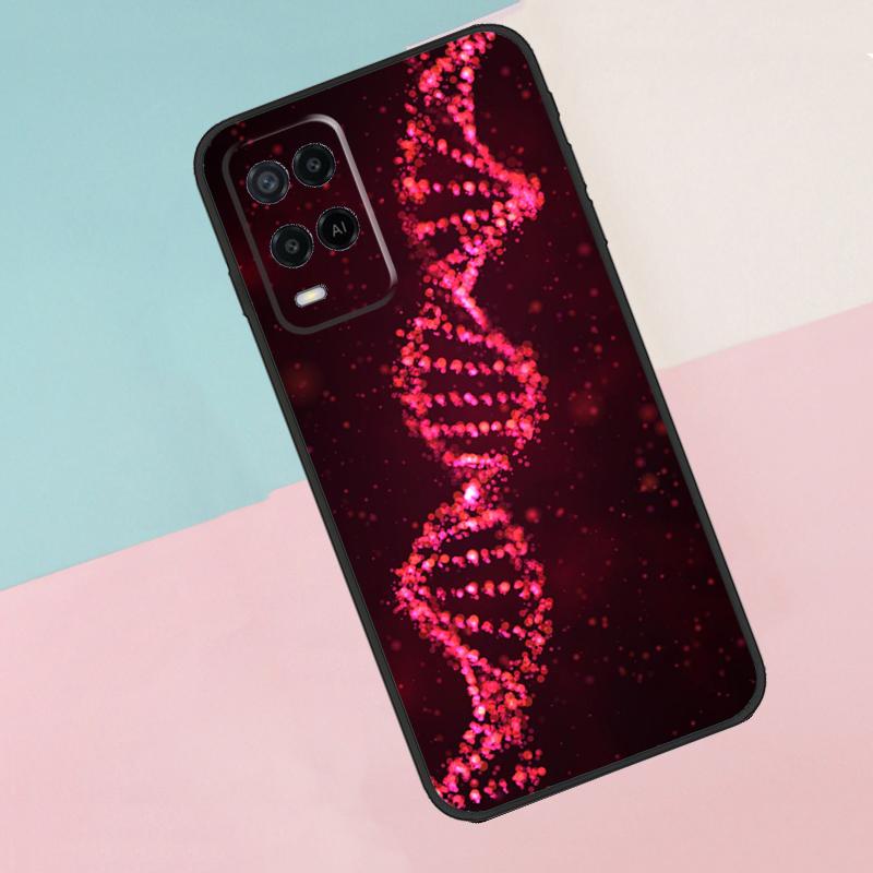 Science DNA Biology For Oppo A74 A94 A54 A80 A78 A98 A40 A60 A18 A38 A58 A15 A17 A77 A57S A16 A76 A96 Phone Case