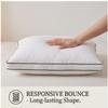 Cervical Spine Protection Pillow with Embroidered Pure Cotton Pillow Core
