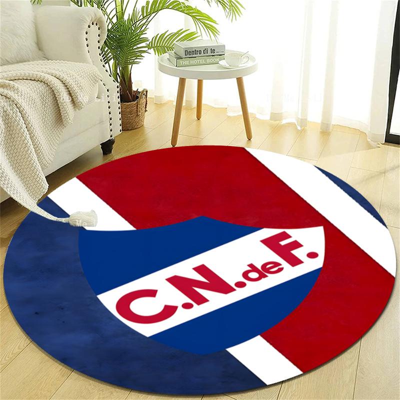 Personalized Club Nacional de Football Round Chair Office Rug - Perfect for Mat, Office Chair & More - Ideal Gift for Birthdays and Holidays