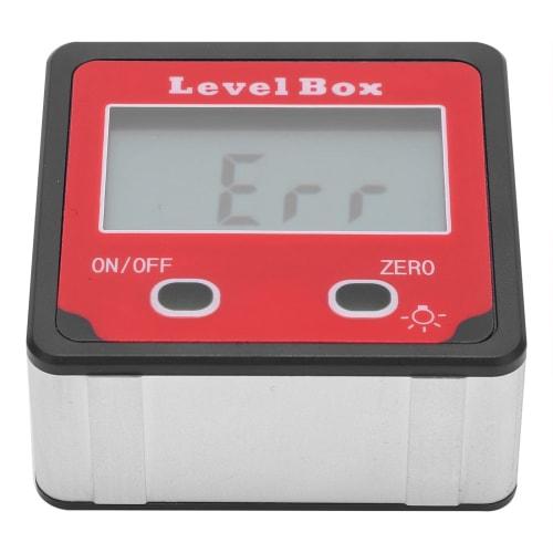 Digital Horizontal Inclinometer, Digital Angle Meter with Magnet On the Bottom