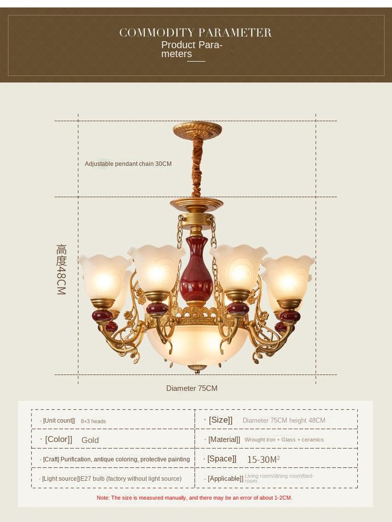 European Style Bedroom Ceiling Chandelier Dining Room Chandelier Dining Hallway Chandelier Interior Lighting Home Decoration