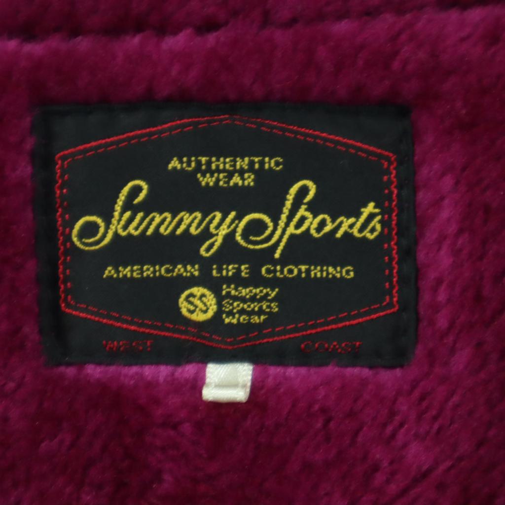 SUNNY SPORTS Made In Japan Long Sleeve Liner Bore Jacket Blouson Women Used