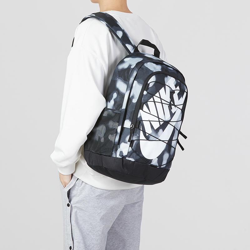 Nike Fabric Backpack Regular Unisex Black Lightweight Casual DR6260-010