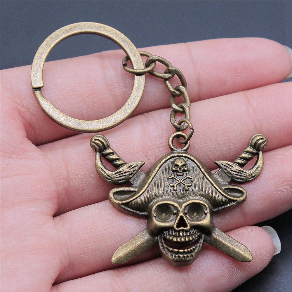 Porte-clés Gothique Biker Aigle Crâne Ailes pour Étudiants Nouvelle Arrivée Statement Cadeau d'Anniversaire Accessoire de Voyage Doux