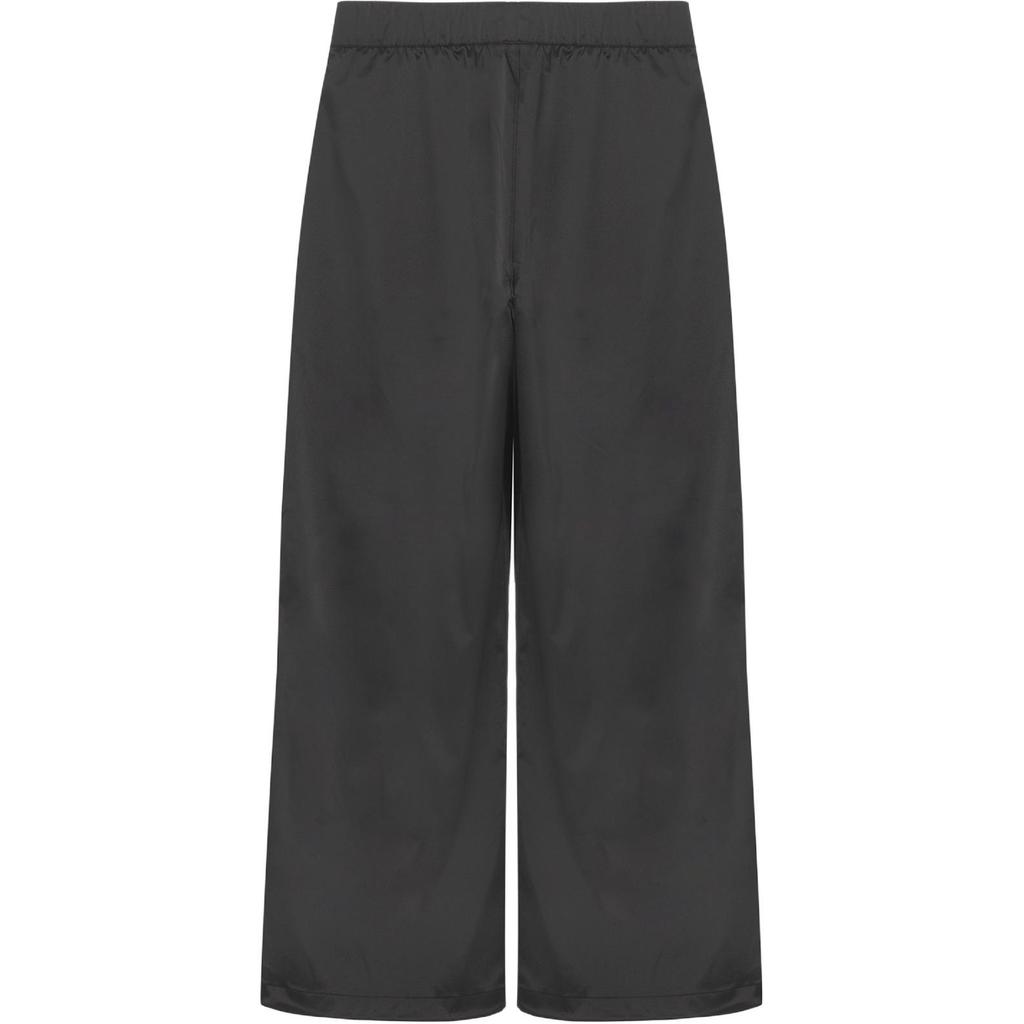 The North Face Logo Mid-Waist Loose Straight Casual Pants Women pants Black NP6NR32J