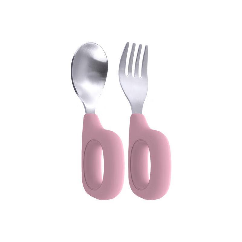 Minai Kids Silicone & 304 Stainless Steel Cutlery Set