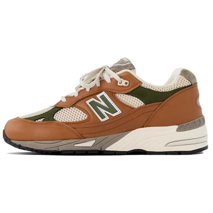 New Balance 991 Made in England 'Tan' (Unisex) Tan Running Shoes M991LIO