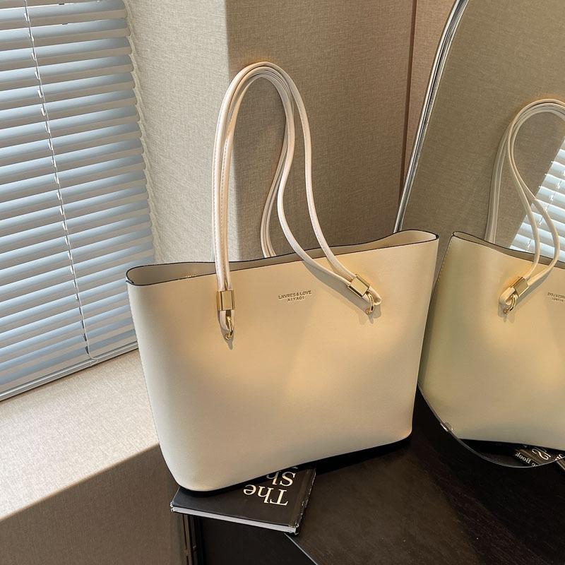 Simple Tote Large Capacity Bag Women's New Bag Bag Fashion Underarm Bag Versatile Shoulder Commuter Bag Bride