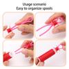 Assorted Color Plastic Bobbin Clip Portable Sewing Accessories Multipurpose Crafting Tool for Projects