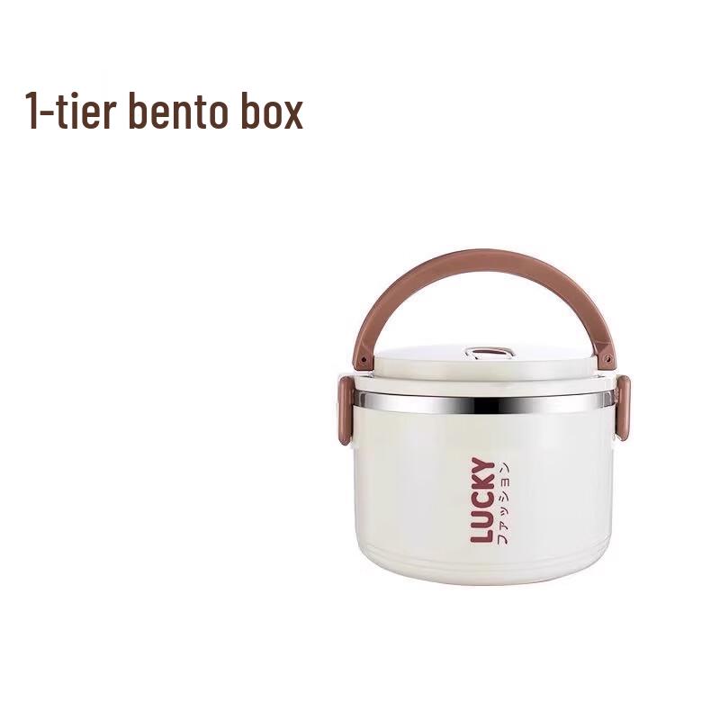 1-Layer Food Grade Stainless Steel Lunch Box
