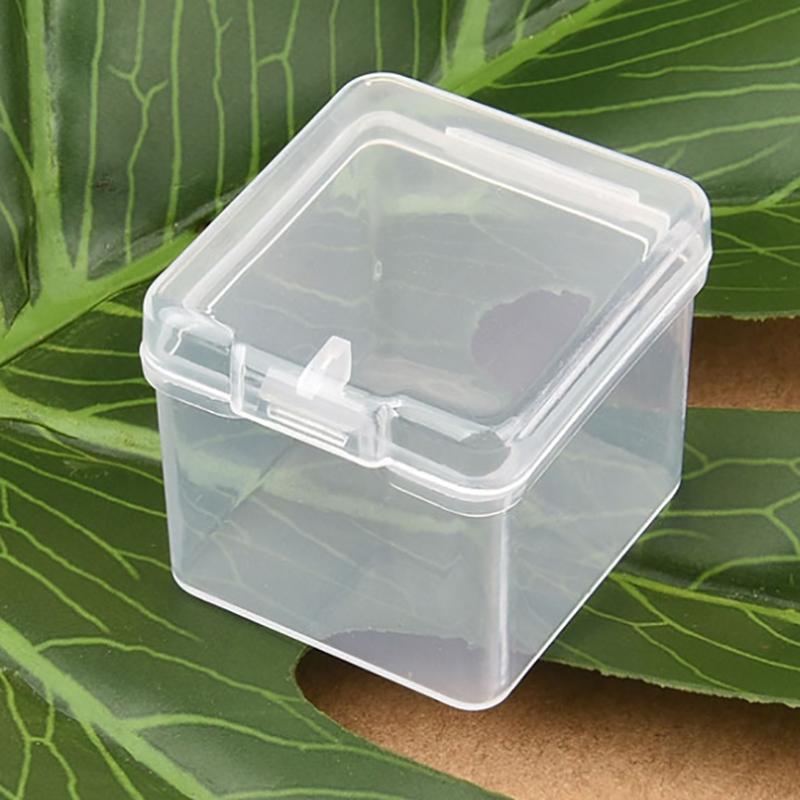 

Многоцелевой ящик для хранения Пластиковый контейнер для хранения с крышкой Прозрачный контейнер для мелочей Хранение ювелирных изделий прозрачный