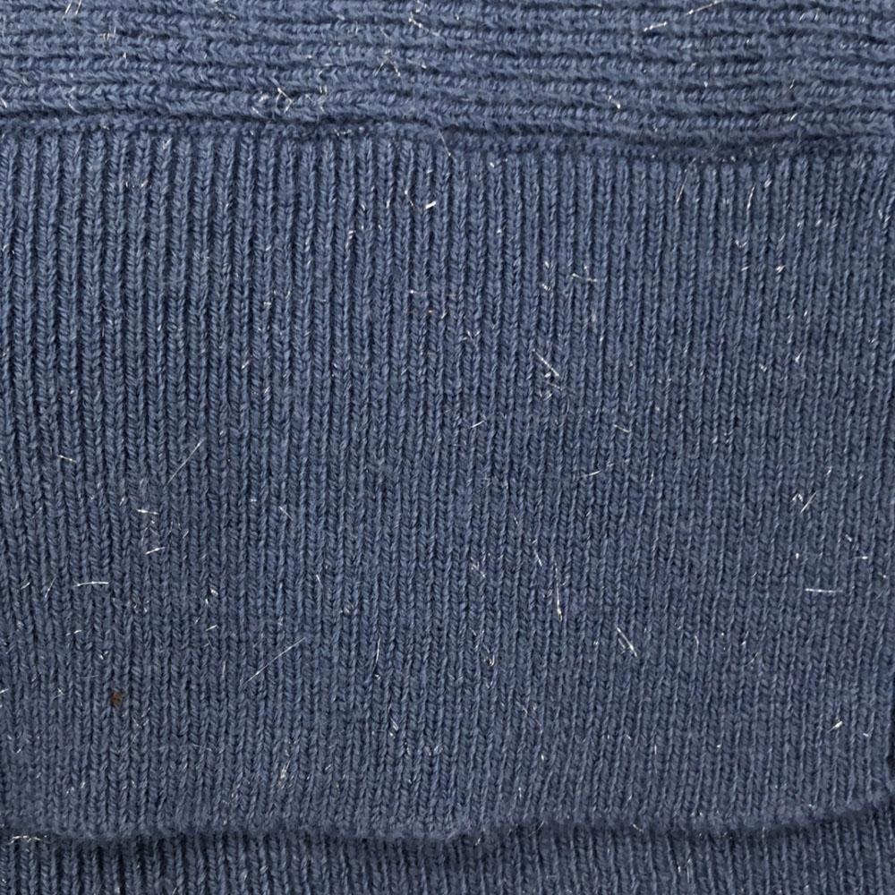 Lily Brown Long Sleeve Lame Knit Cardigan FREE Short Length LFKB235902 Women Used