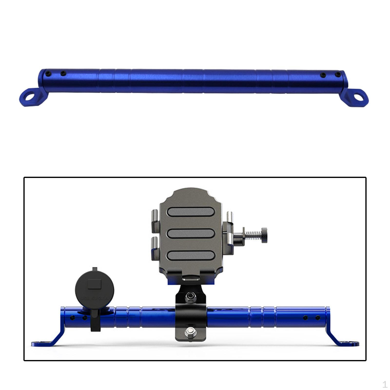 

Motorcycle Balance Bar Cross Accessories Handle Bracket Blue