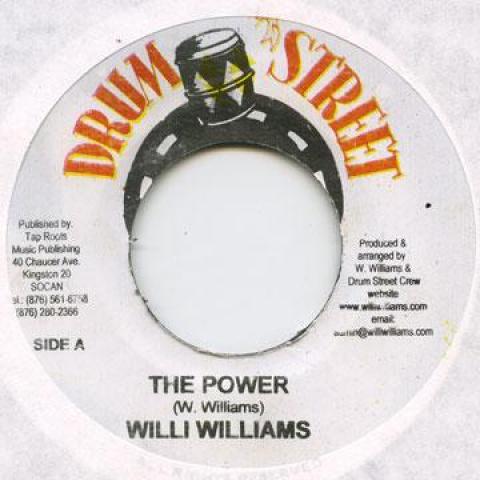 

7inch Record WILLIE WILLIAMS - Power Drum Street 1983 Jamaica Reggae, Ska & Dub