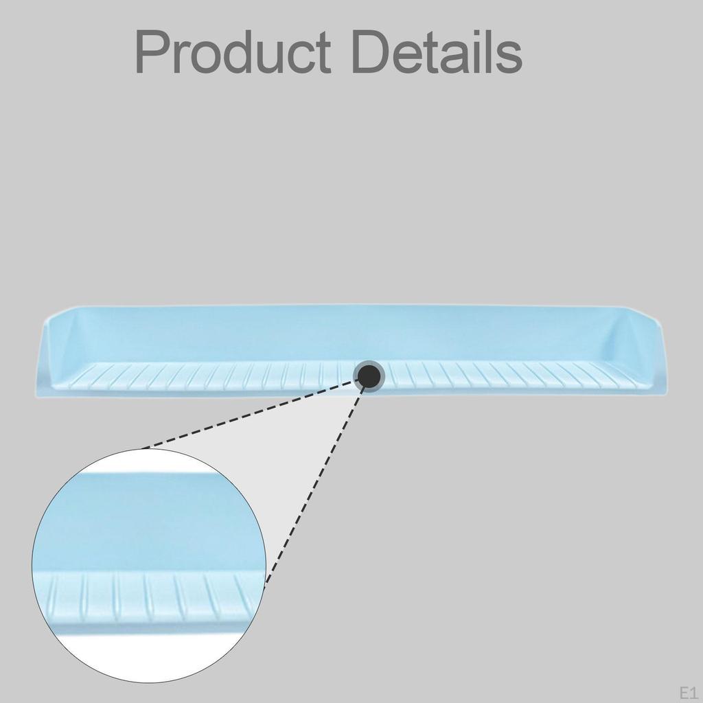 Skydd för Badkar Badkar Lekhylla Enkel Tid Håll Torrt och Snyggt Nödvändigheter Stadig Silikon