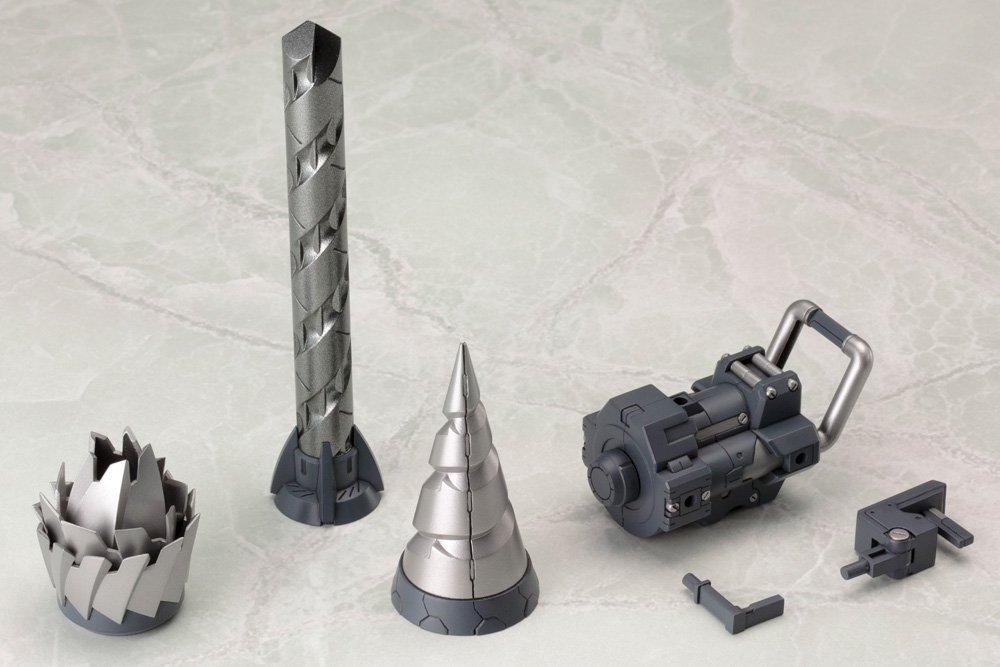 Kotobukiya Modellierung von Unterstützungsgütern, schwere Waffeneinheit, Vortex-Treiber, Kunststoff-Modellteile, MH09 MSG, nicht maßstabsgetreu