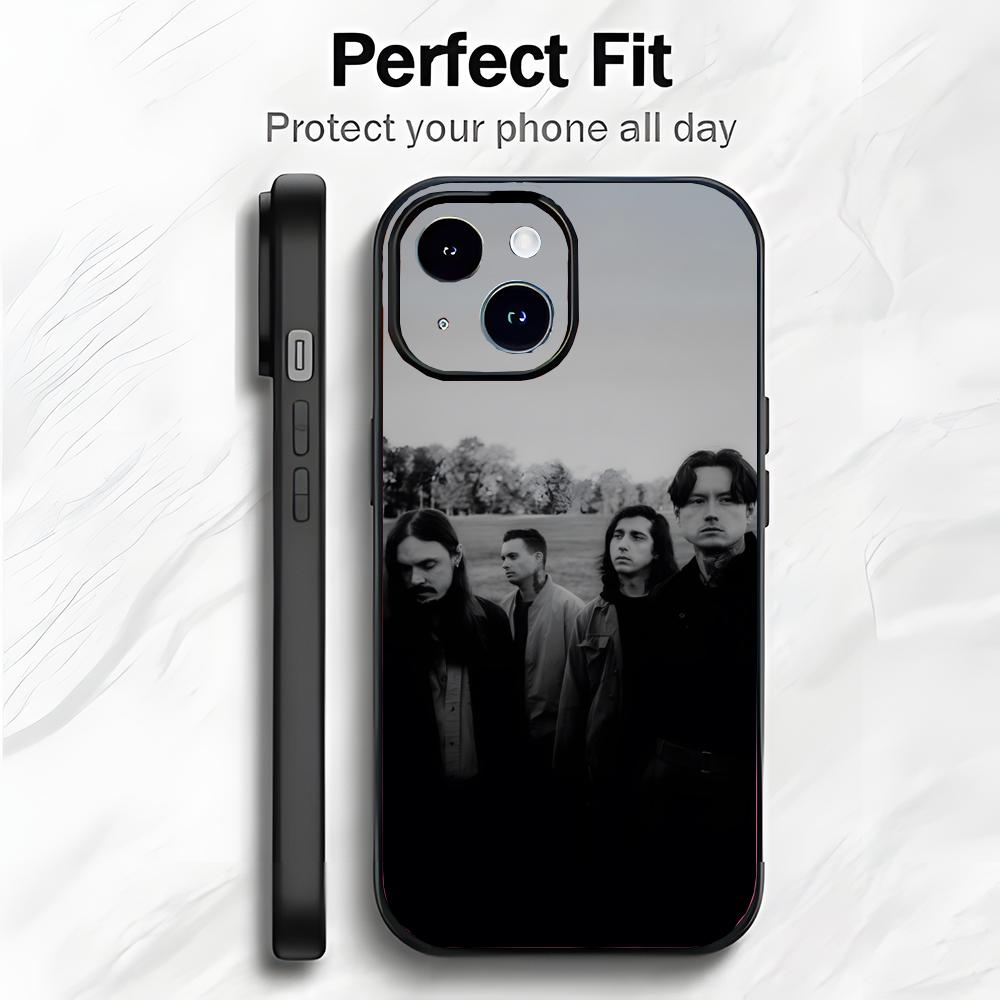 

Heavy Metalcore American Band B-Bad Omens Phone Case Phone Case Soft Packaging Lightweight For iPhone17 16 15 14 13ProMax iphone17air