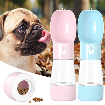 Portable Pet Dog Water Bottle Multifunction Cat Dog Food Water Feeder Drinking Bowl Pet Products