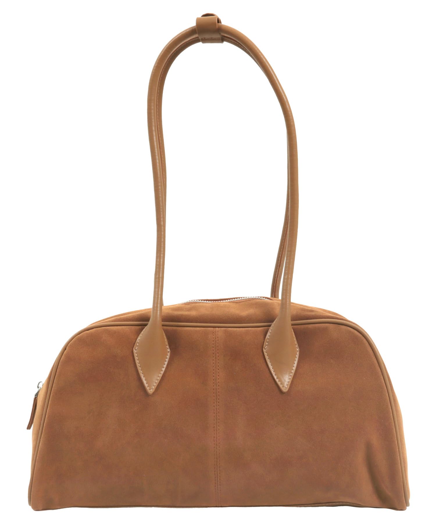 

Kobe Lettuce Suede Shoulder Boston Bag for Women, AutumnWinter, Daily Use, Lightweight, Square, Simple, Warm, Suitable for Yellow-Based Skin tones,