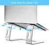 Ergonomic Aluminum Laptop Mount Computer Stand Compatible Detachable Laptop Riser Notebook Holder For MacBook 10-15.6"