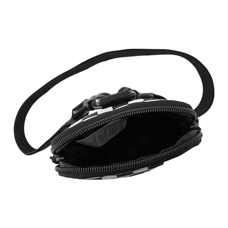 Vans Polyester Shoulder Bag, Crossbody Bag Unisex Black White Vans VN0A5I1N56M