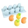 3D Mangos Shape Silicone Molds Multi Cavity For Baking Chocolate Mousse Cake Pastry And Creative Dessert Easy Releases