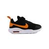 Nike Air Max Oketo Casual Cushioning, Wear Resistant Low top Running Shoes Black Orange Infant And Toddler CK0243-081