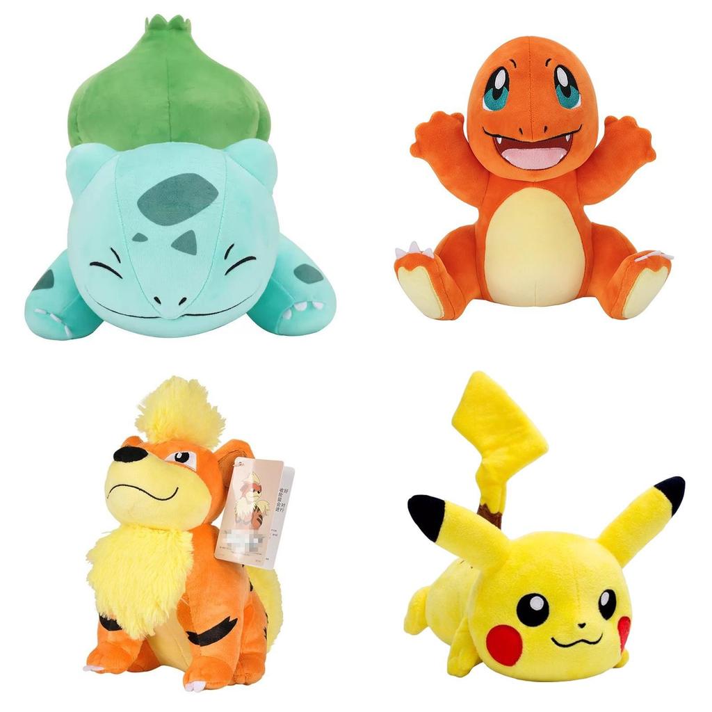 Pokemon Weiches Plüschtier Pikachu Kristall Super Weich Für Kinder Sammler