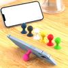 Colorful Universal Phone Holder Stander Monopod Mobile Phone Silicone Rubber Octopus Sucker Ball Stand Holder Mobile Phone Stand