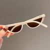 Vintage Small Cat Eye Sunglasses Women Trendy Half Frame Sun Glasses UV400 Protection Summer Shades
