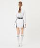 A Ben Onfield Zip-Up Dress White