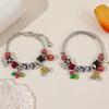 Stranger Things Diy Bead Bracelet With Zinc Alloy Charms For Gift Giving
