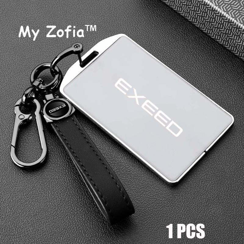 For EXLANTIX ET EXEED STERRA ET 2024 2025 Car Key Cover Remote Key Shell Case Alloy Holder TPU Cover Fob Keychain Accessories