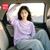 Girls' Korean Style Faux Two-Piece Long-Sleeve T-Shirt