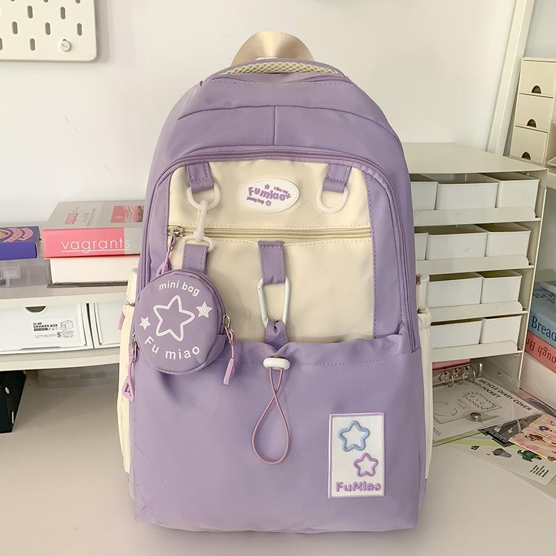 

Шкільні рюкзаки для дітей та дівчаток початкової школи з високим зовнішнім виглядом Рюкзак з трьох частин