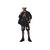 Jordan Letter Patch Straight Leg Kids Shorts Kids Bottoms Black FV2711-010
