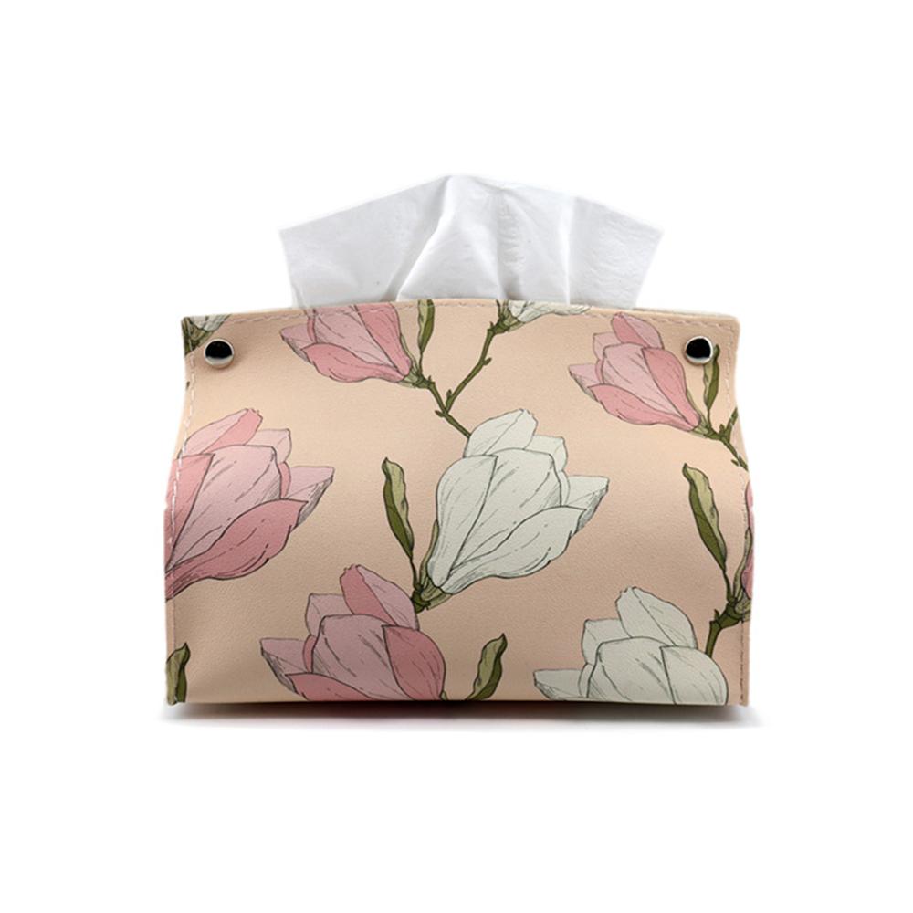 PVC Leather Tissue Box Nordic Home Waterproof Napkin Holder Living Room Storage Box Kitchen Office Desktop Tissue Paper Box 2025