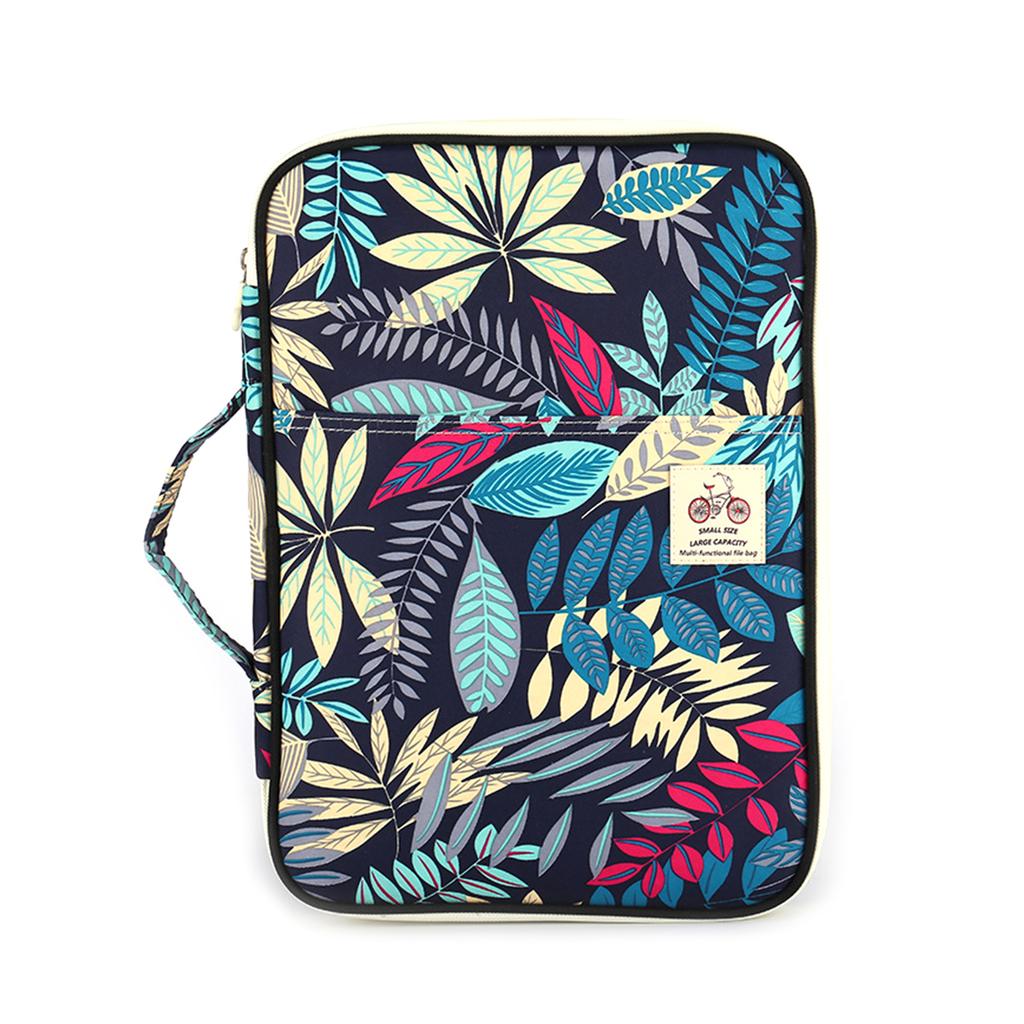 Waterproof File Tickets Organizer Portable File Folder Bag