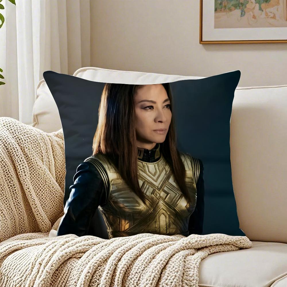 PPhilippa Georgiou Cushion Cover Linen Pillowcase Soft  for Sofa Bed Home Room Decor