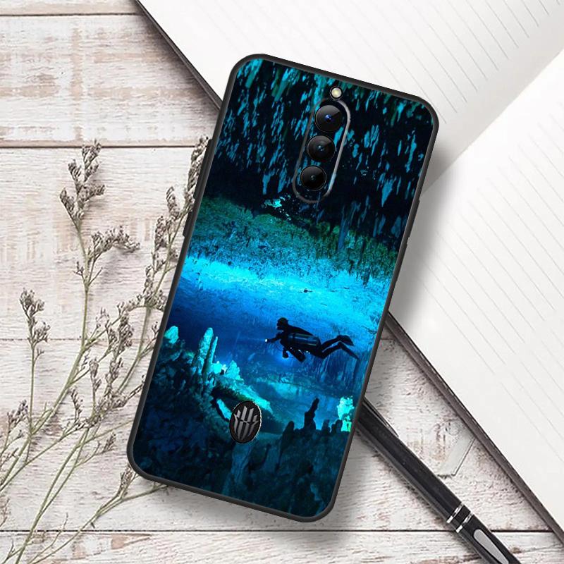 Scuba Diving Diver Case For ZTE Nubia Red Magic 8 9 10 8S 9S 10S 11 Pro Plus 6 7 6S 7S Pro 5G 6R 10 Air Funda