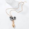 Personalized Design Flower Metal Pendant Necklace Exaggerated Flower Vase Earrings Brooch For Women Holiday Party Jewelry Gifts