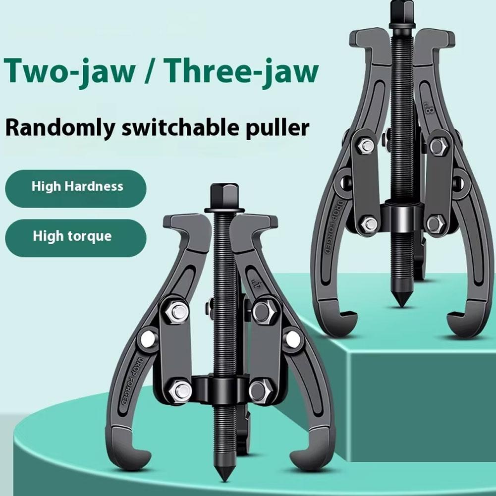 three-jaw code puller bearing extractor car wheel hub removal tool multifunctional triangular bearing puller hand tool