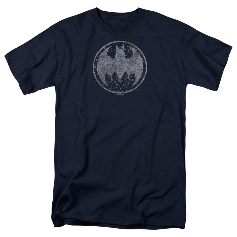 Batman  Starry Night Shield  T-Shirt - Regular or Sleeveless - to 5X M