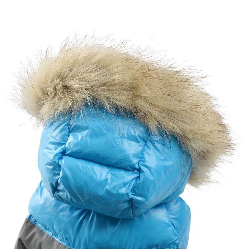 Winter Dog Jumpsuit Clothes For Small Dogs Cats Waterproof Warm Down Hooded Jacket Puppy Coat Chihuahua Yorkies Pet Overalls