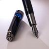 SAILOR Professional Gear Anchor Black Trim Fountain Pen 21K Nib Clear Dawn Blue Medium Nib Japan 11-5082-440