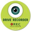 Mavre At Home Dash Cam Sticker Dash Cam Sticker Decal Sticker (Eyeball / Leaf M Size)