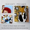 3Pcs Toy Story Adventure Bedding Sets For All Sizes New 3D Printed Bed Cover Comforter Duvet Cover Pillowcase Bedroom Decoration
