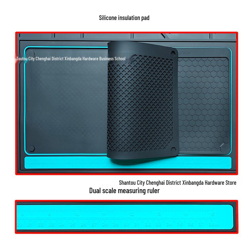 High-Temperature Resistant Magnetic Silicone Repair Pad for Phones