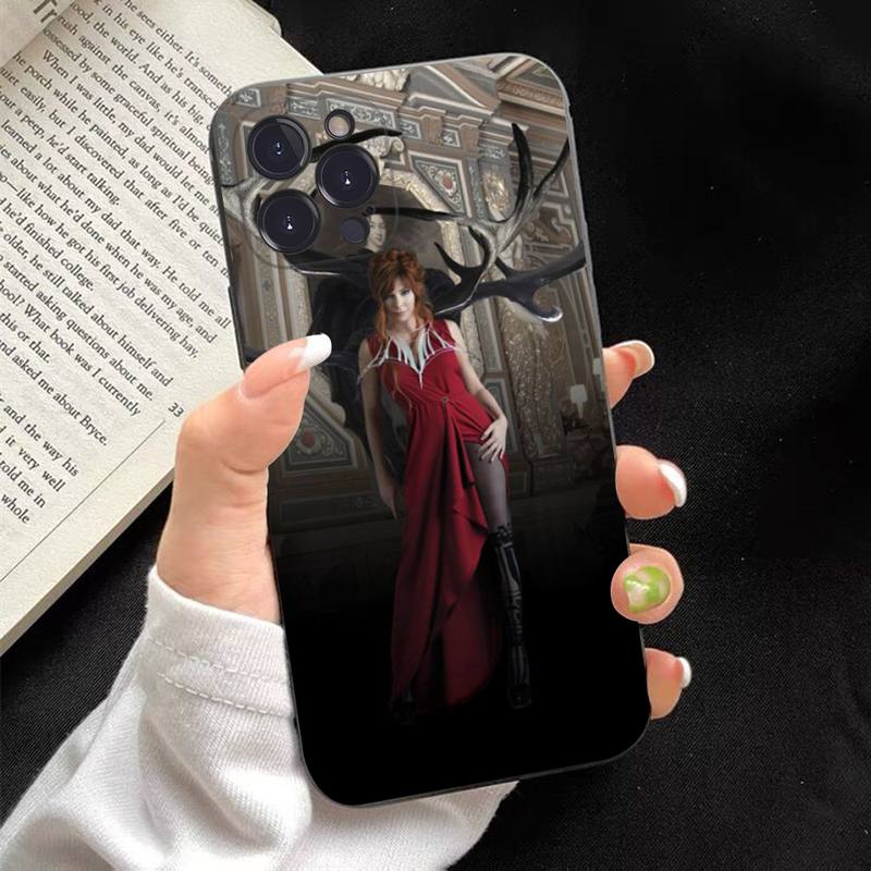 Mylene Farmer singer Phone Case For iPhone 6 7 8 Plus 11 12 13 14 Pro SE 2020 MAX Mini X XS XR Back Funda Cover